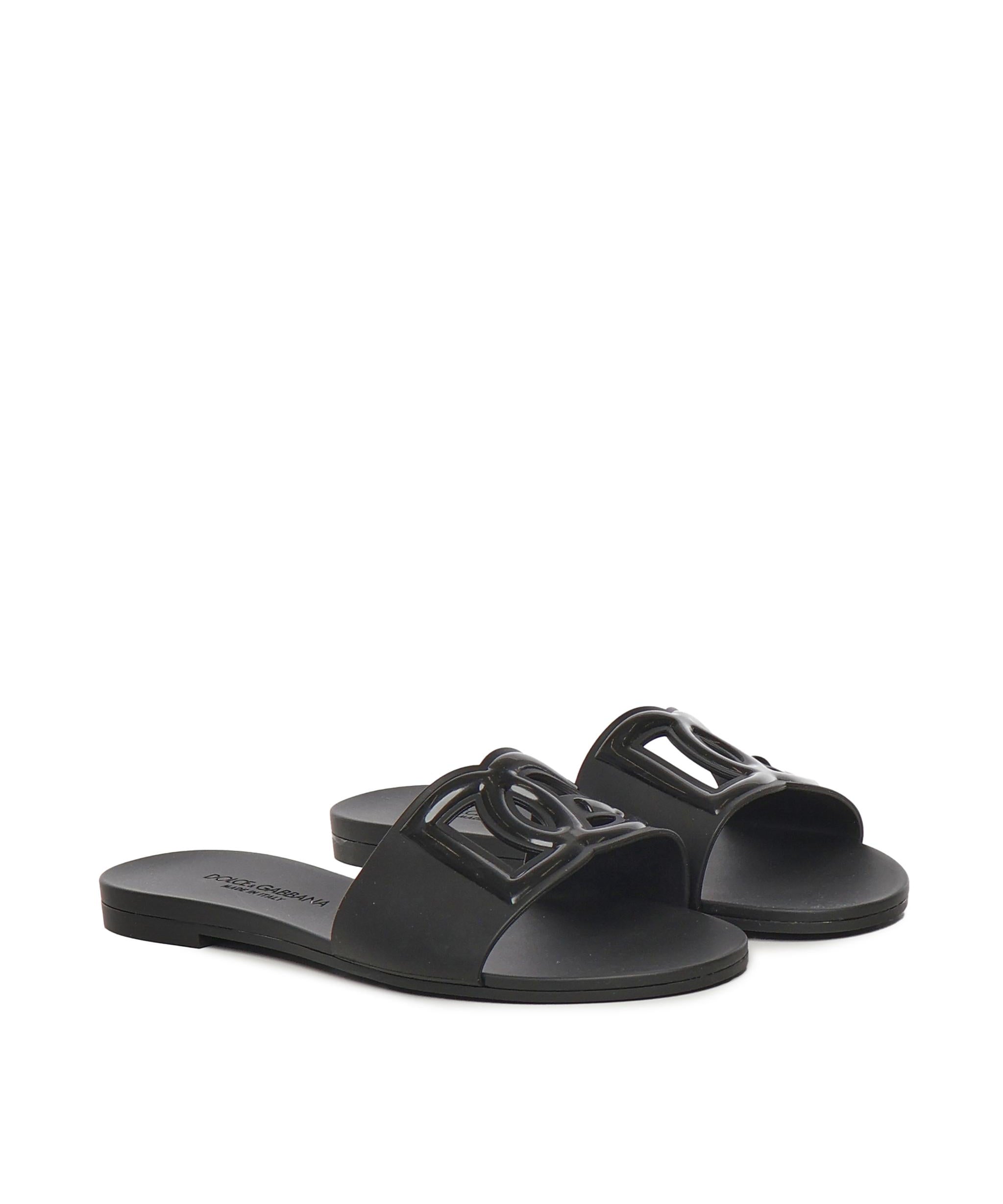 Slide beachwear in gomma CW2215 AN99480999 DOLCE & GABBANA 