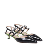 Scarpe con punta e cinturini ANNA S2403 VERLUXNERO ALCHIMIA 