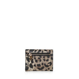 Portafoglio in pelle di vitello Dauphine stampa Leopardo BI0770 AX566HY13M DOLCE & GABBANA 