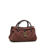Borsa dotta in pelle<BR/> 069120 0070000Z0990 ZANELLATO 