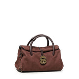 Borsa dotta in pelle<BR/> 069120 0070000Z0990 ZANELLATO 