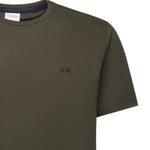 T-shirt in piquet di cotone<BR/> T45120 74 SUN 68 
