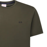 T-shirt in piquet di cotone<BR/> T45120 74 SUN 68 