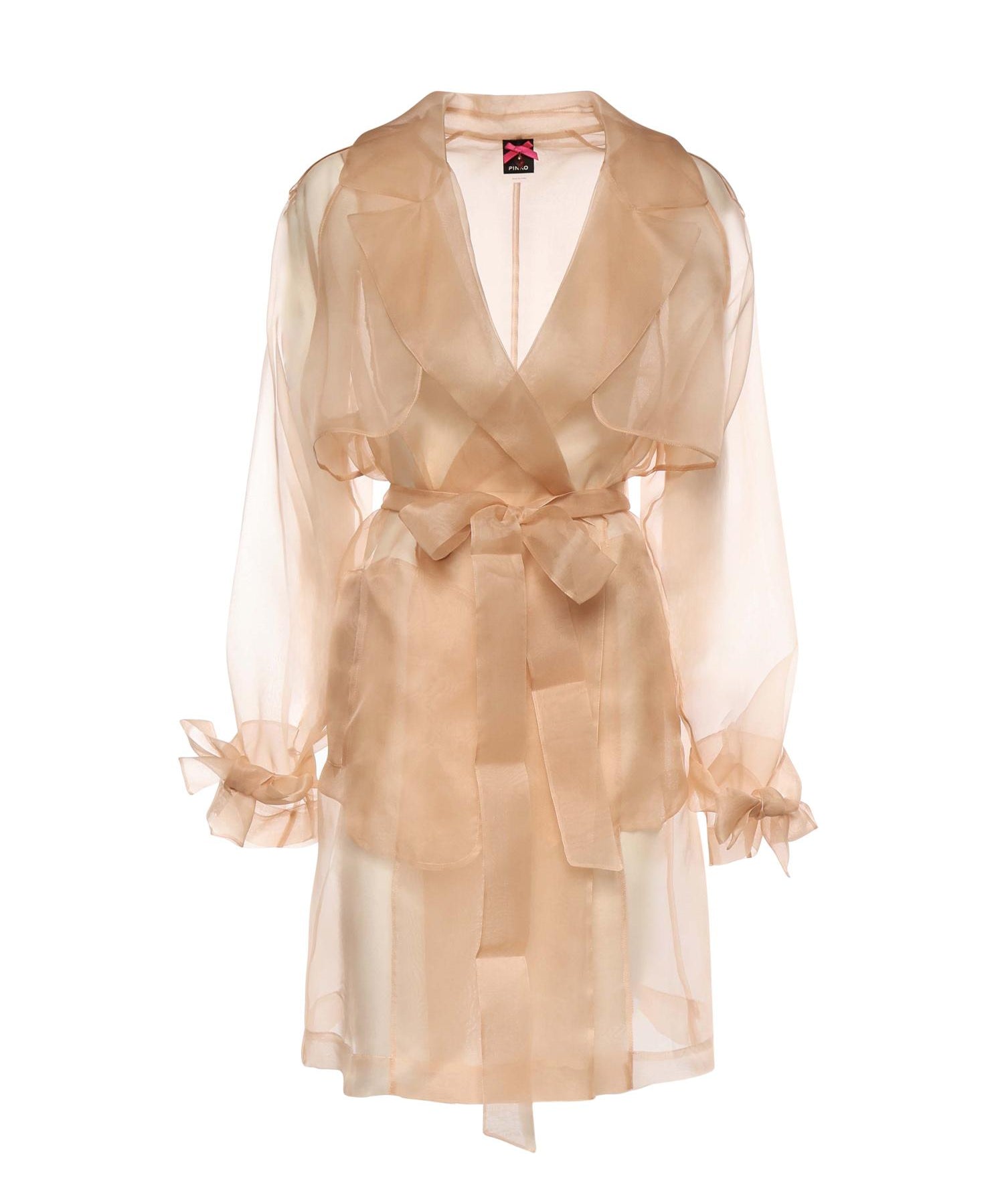 Trench Cocco in organza di seta 106614 A2DJQ35 PINKO 