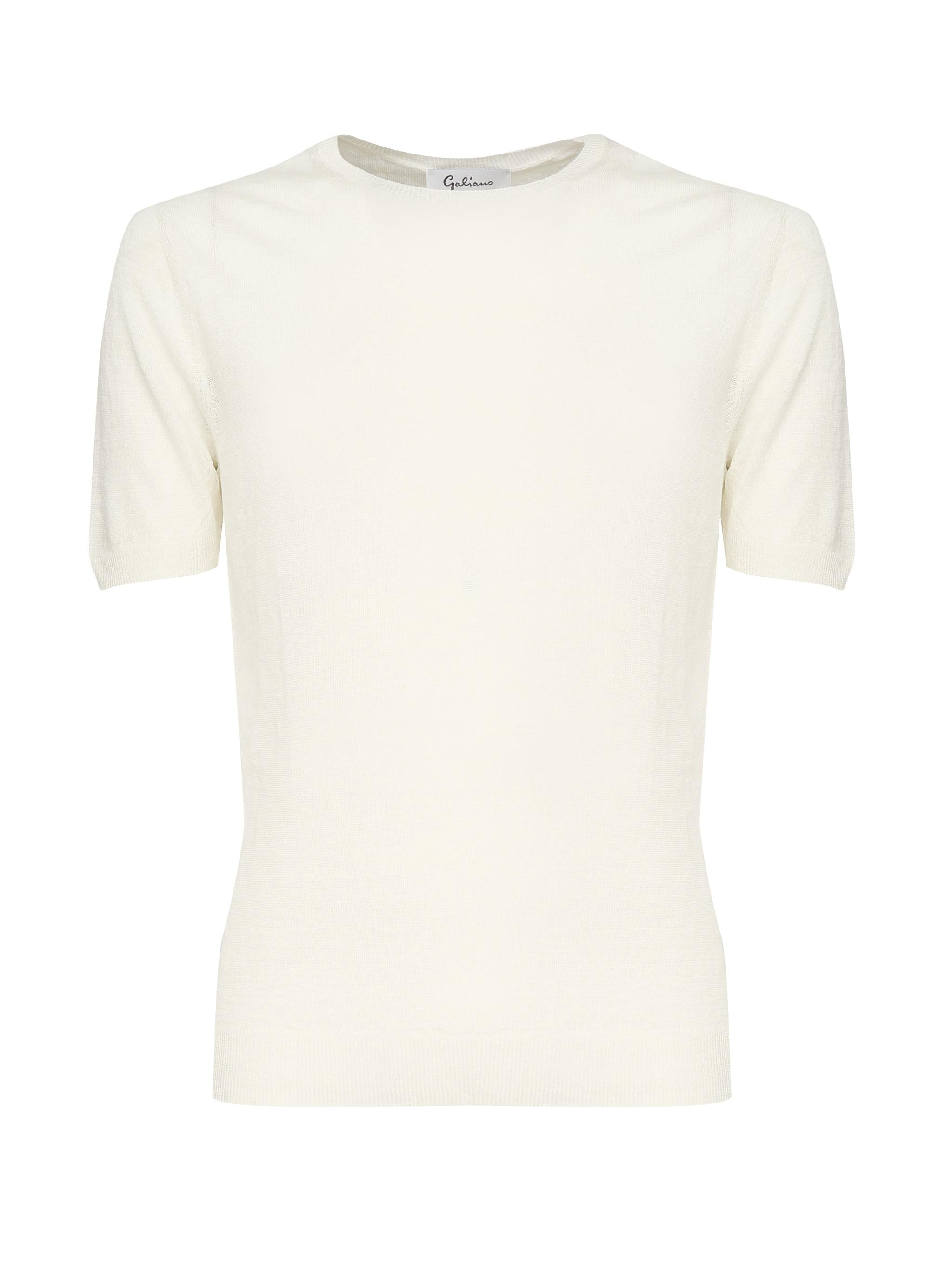 t-shirt premium in maglia 57177 24801005 GALIANO 