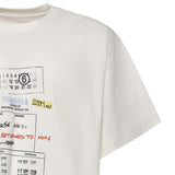T-shirt con stampa in cotone SH0GC0070 M20170101 MM6 Maison Margiela 