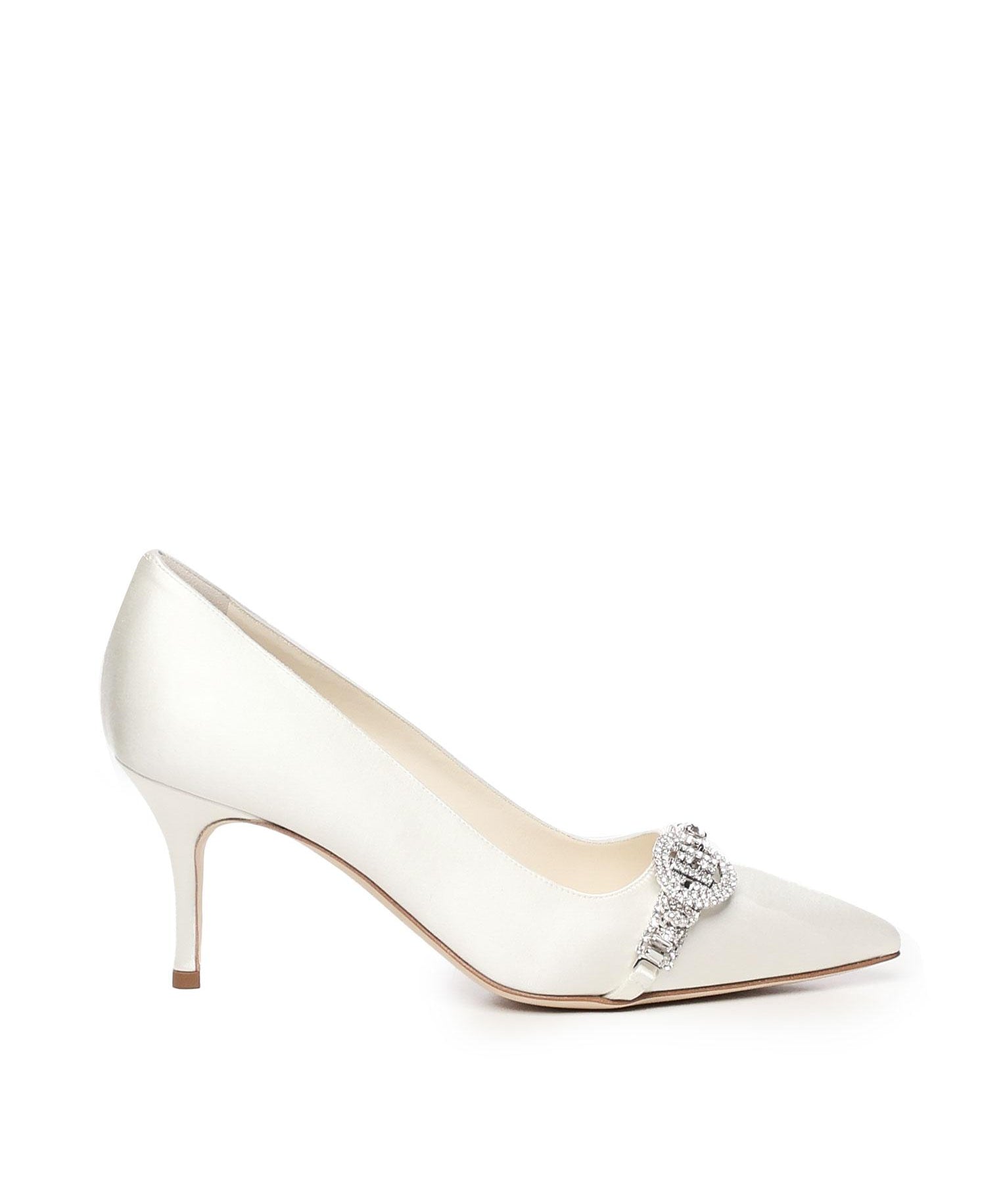Décolleté Asapump con gioiello 4241928 1309 MANOLO BLAHNIK 