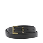 Cintura Cassandre in pelle box 554465 BOO0W1000 SAINT LAURENT 
