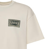 T-shirt Chateau Crest in cotone<BR/> AMTOJR1063 127 AMIRI 