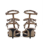 Slingback Rockstud in pelle liscia 6W2S0375 VODN91 VALENTINO GARAVANI 