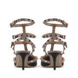 Slingback Rockstud in pelle liscia 6W2S0375 VODN91 VALENTINO GARAVANI 