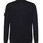 Maglione girocollo in lana con logo L1S155100074 S00FCV0020 STONE ISLAND 