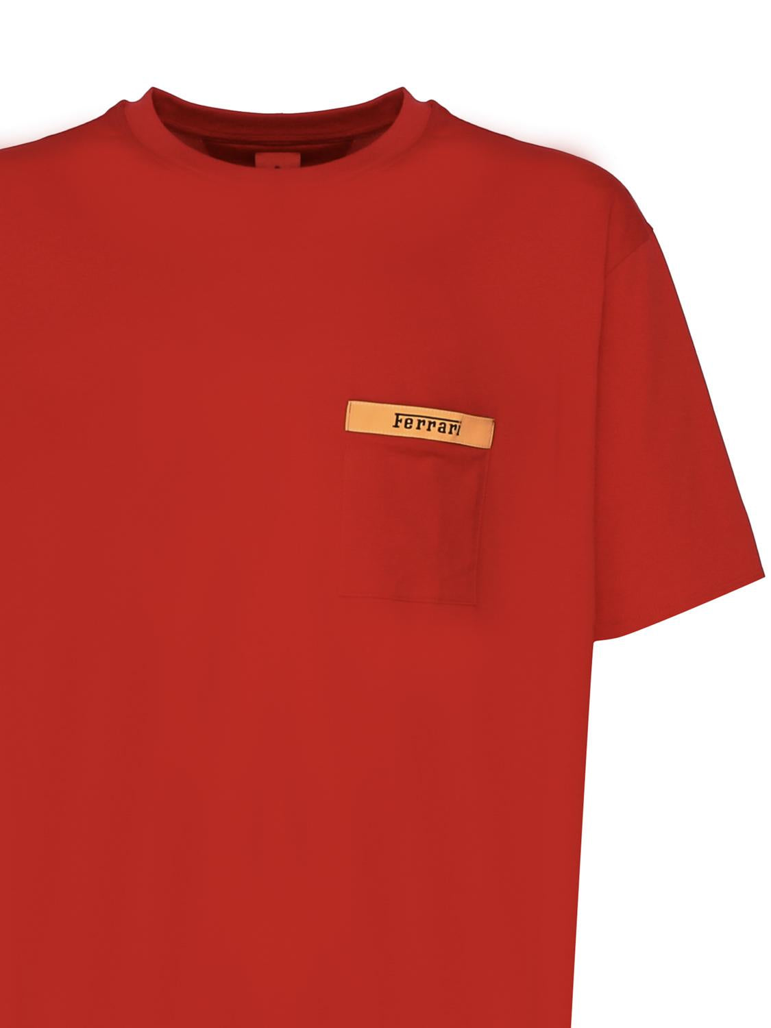 T-shirt in cotton 47825 -REDC FERRARI 
