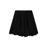 Minigonna balloon in popeline 105183 A2LDZ99 PINKO 