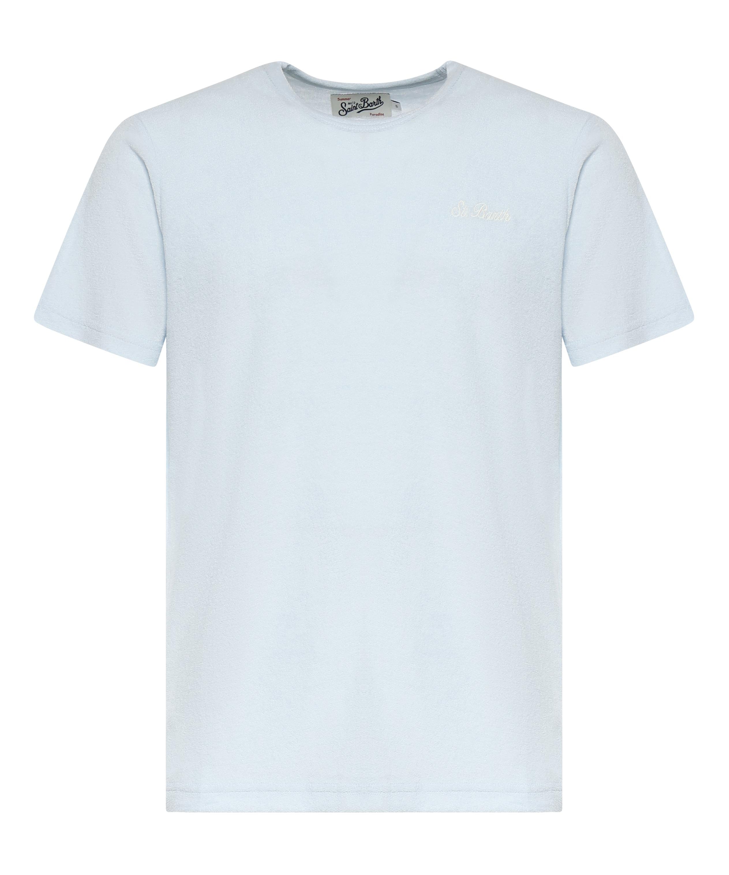 T-shirt in cotone con logo GAR0002 00146L MC2 SAINT BARTH 