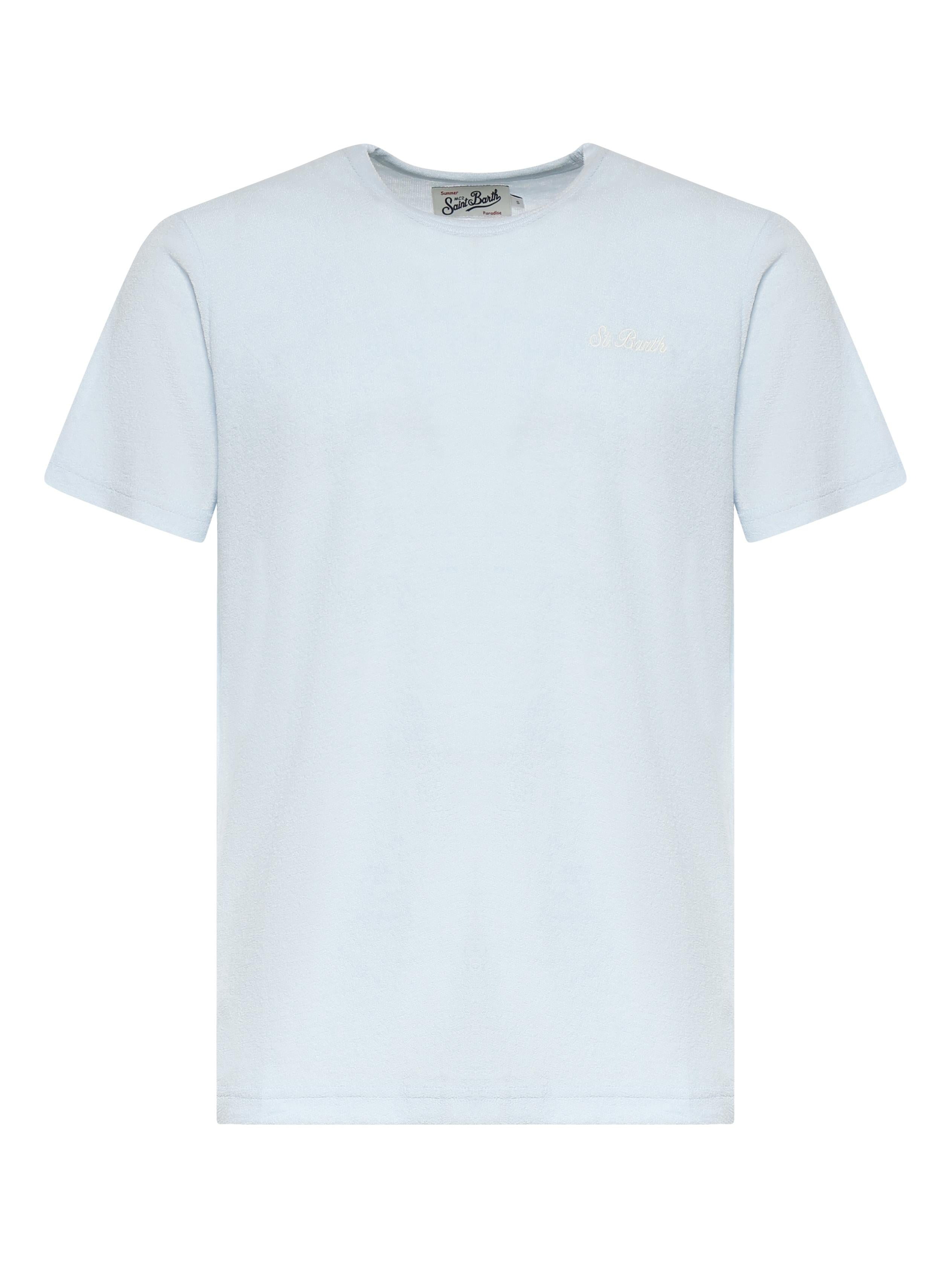 T-shirt in cotone con logo GAR0002 00146L MC2 SAINT BARTH 