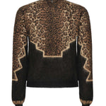 Pullover con stampa animalier DT390 M00972D2999 DONDUP 