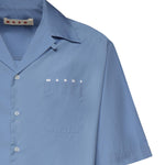 Camicia in cotone con logo CUMU0213PP USCT88LWB31 MARNI 