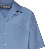 Camicia in cotone con logo CUMU0213PP USCT88LWB31 MARNI 