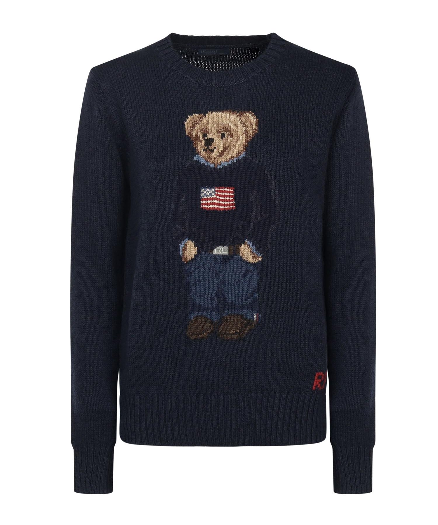 Maglia Polo Bear in cotone e lino 211927070 001 POLO RALPH LAUREN 