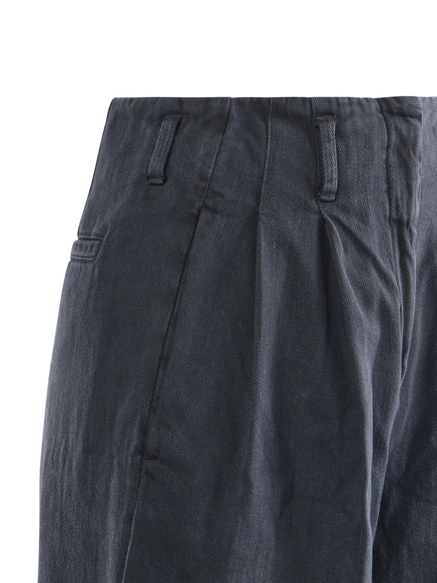 Jeans in denim con trattamento lived-in GWP01203 P00234790100 GOLDEN GOOSE 