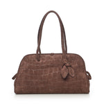 Borsa bowling in pelle scamosciata 25EBAU00417AC07A09 880 JACQUEMUS 
