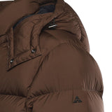 Piumino con logo HE9440025 MORO HESKIMO 