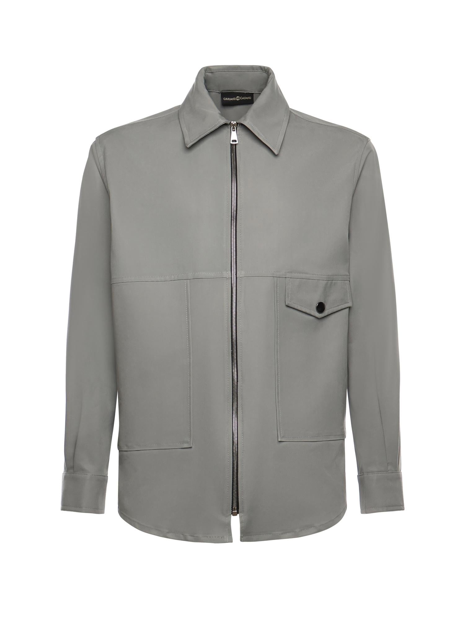 Camicia Keira con zip KEIRA GRIGIO GIULIANO GALIANO 