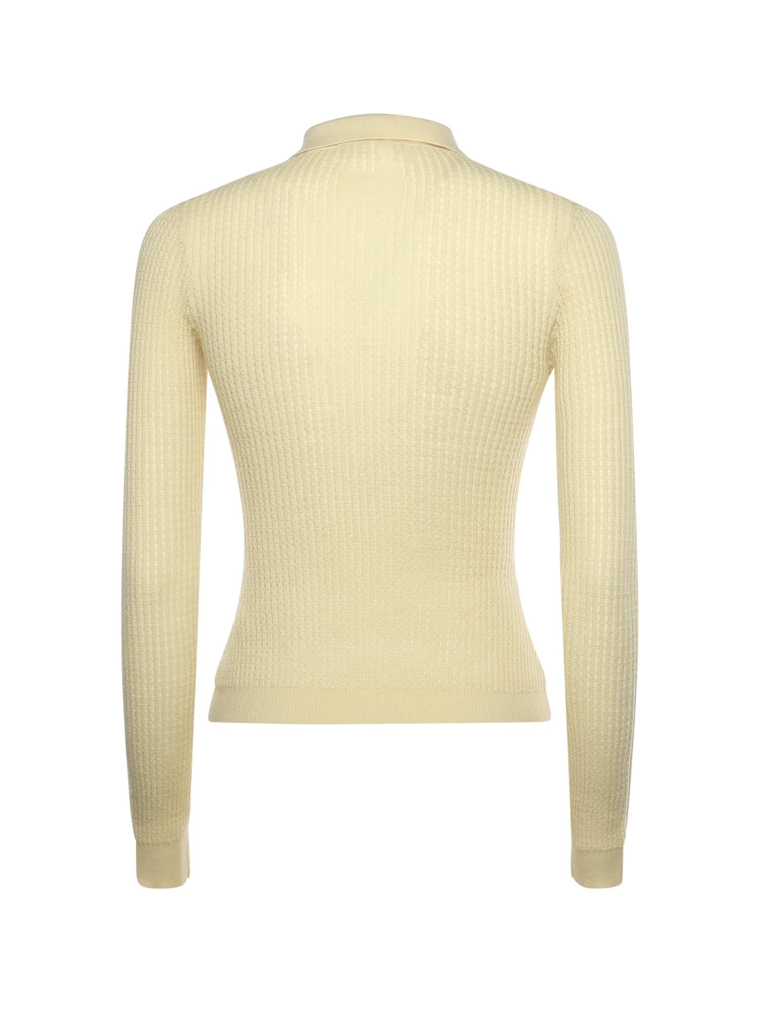 Polo Shrunken in cashmere W25611JL MIST GUEST IN RESIDENCE 