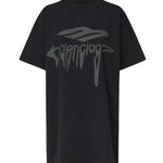 T-Shirt 3B Liquefied Oversize 787349 TRVS81013 BALENCIAGA 