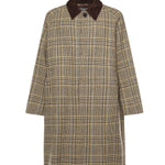 Cappotto in misto lana B6F0025 12M AMARANTO 