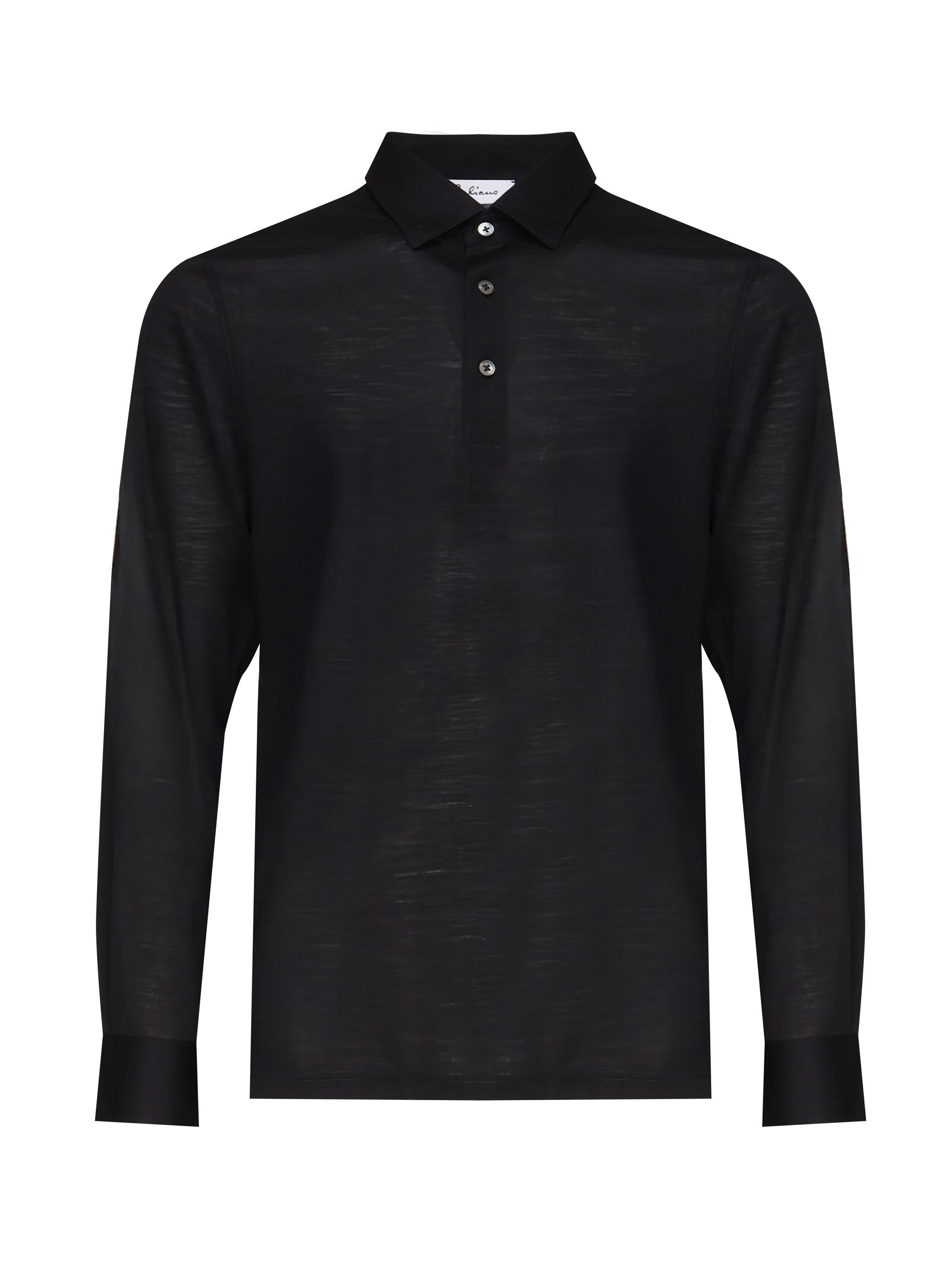 Polo in lana vergine 68001 60108598 GALIANO 