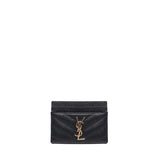 Portacarte Cassandre matelassé 423291 BOW011000 SAINT LAURENT 