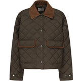 Giubbotto trapuntato con finiture a contrasto<BR/> ML1310 17OOF0161 MIU MIU 