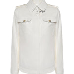 Shirt jacket in drill di cotone NAW0452317SYCZ B004 FAY 