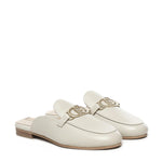Slippers in pelle con logo SA5035PX460S3625  LIU JO 