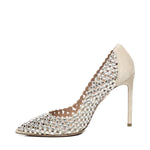 Décolleté in suede con cristalli CTAHIGP0 SUENND AQUAZZURA 
