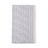 Sciarpa in maglia con motivo FF all-over FXS460 ASNAF0QZ0 FENDI 