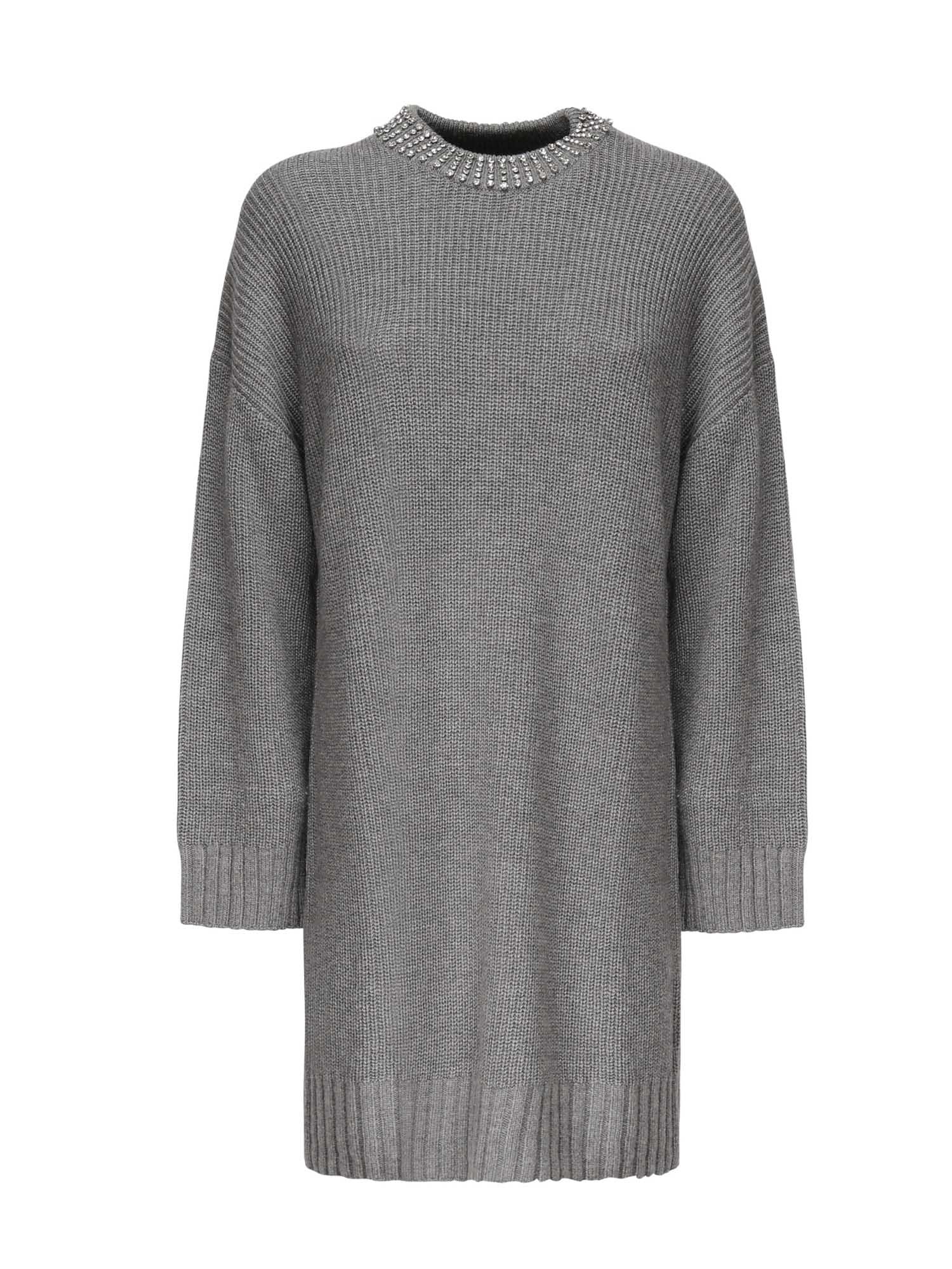 Abito Ask in maglia di misto lana 105746 A2S4II2 PINKO 