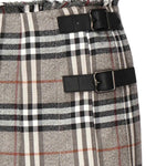 Mini kilt in lana Check<BR/> 8113042 C3142 BURBERRY 