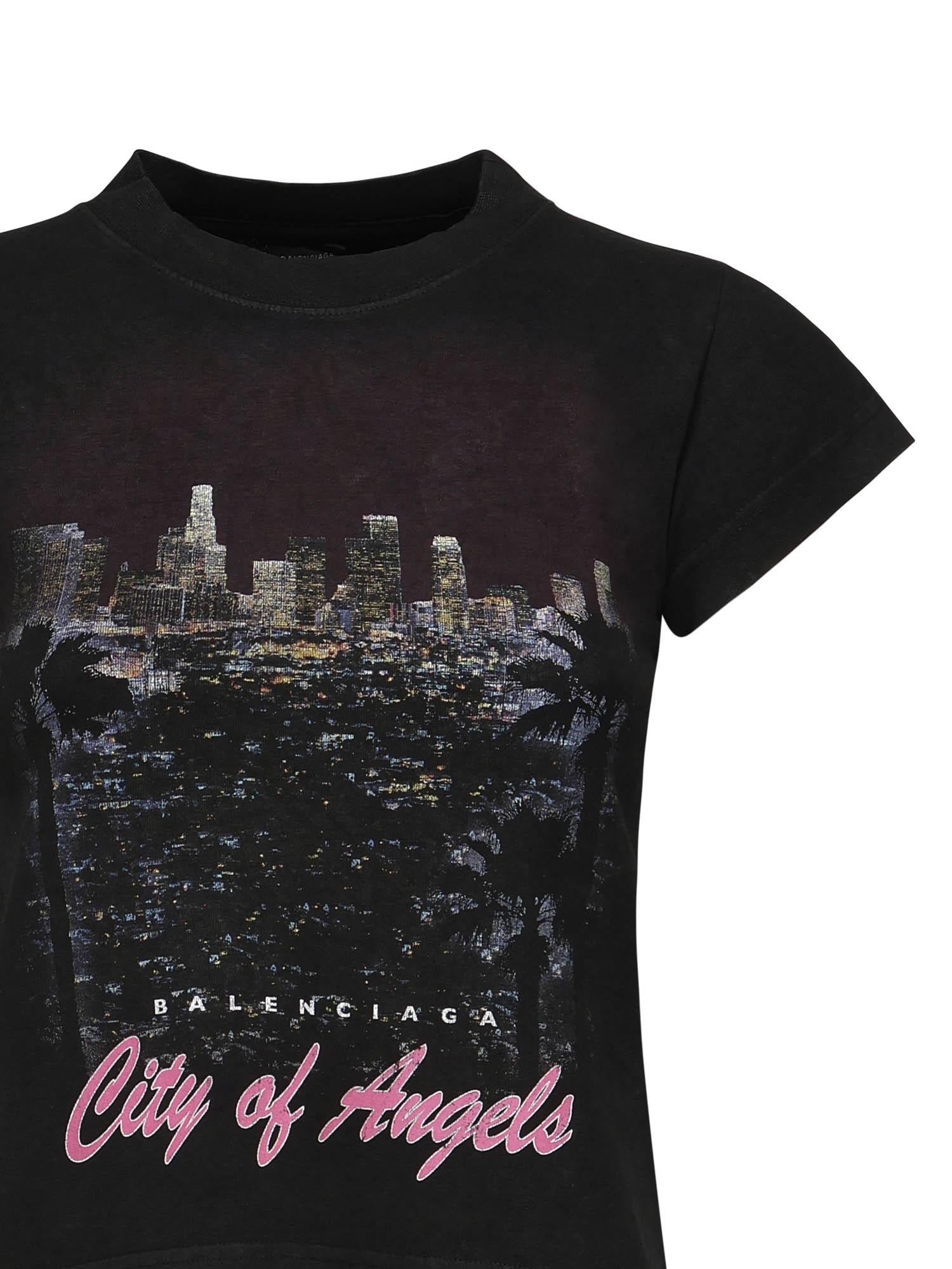 T-shirt Shrunk City Of Angels 807341 TSVR51041 BALENCIAGA 