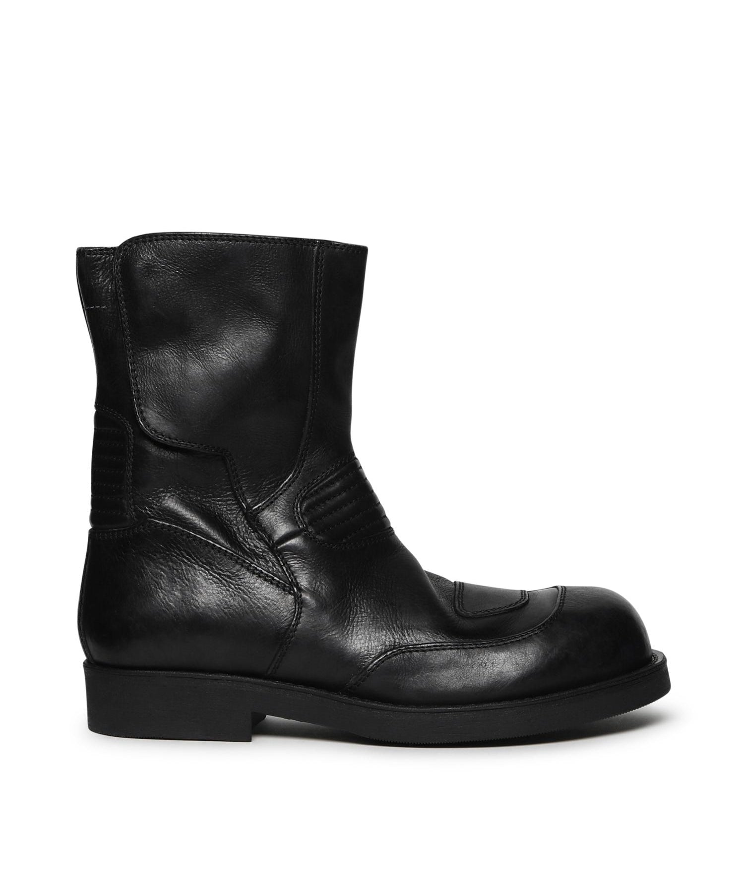 Stivaletti biker in pelle SH3WU0015 P7431T8013 MM6 Maison Margiela 