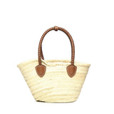 Borsa shopping in tessuto intrecciato 5BG273 2DDHF0A5T MIU MIU 