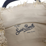 Borsa Vanity in canvas a righe VANI001 09510L MC2 SAINT BARTH 