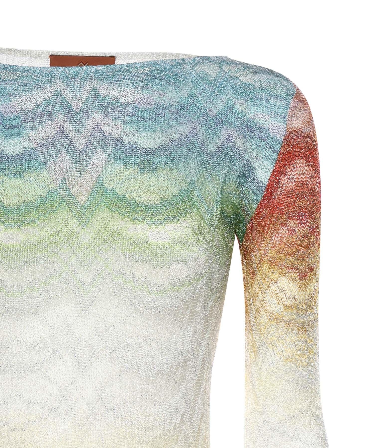Mini-abito in viscosa lamé MC22SL00 BR014HSM9X1 MISSONI 
