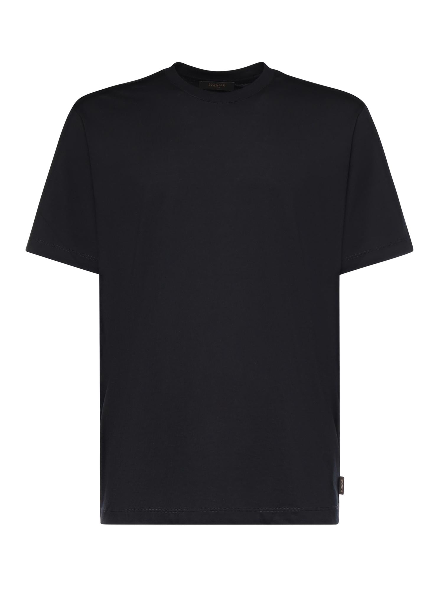 T-shirt in cotone e seta 810324 ZQ317Z0542 ZANONE 
