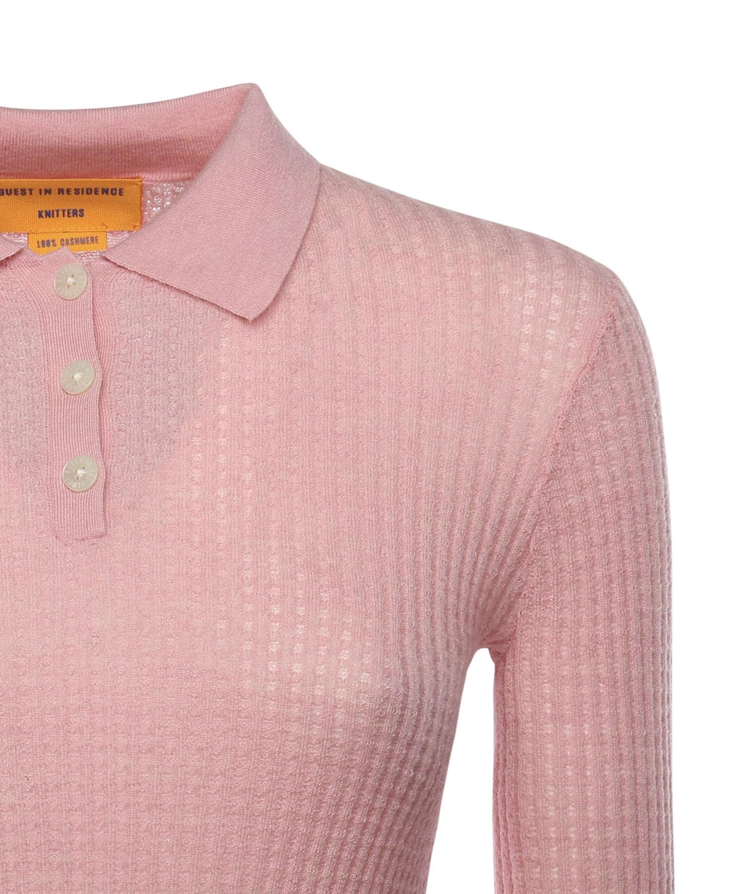 Polo Shrunken in cashmere W25611JL DAYBREAK GUEST IN RESIDENCE 
