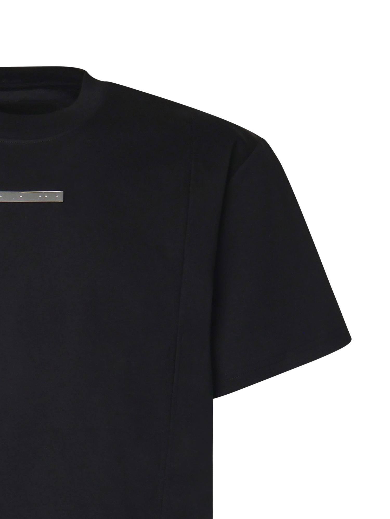 T-shirt Astrape in cotone SS26PREM09139 BLK01 HELIOT EMIL 