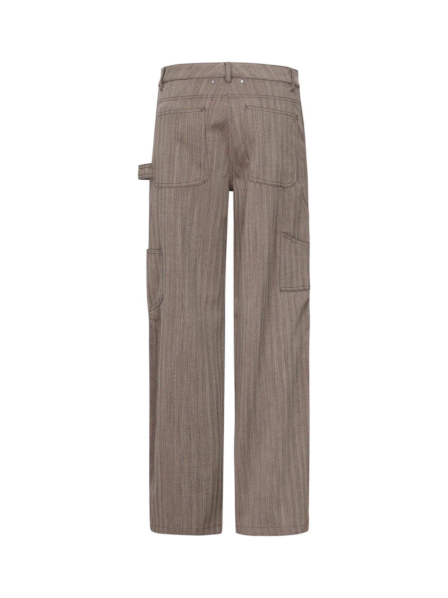 Pantalone Journey in misto lana GWP02462 P00209040190 GOLDEN GOOSE 