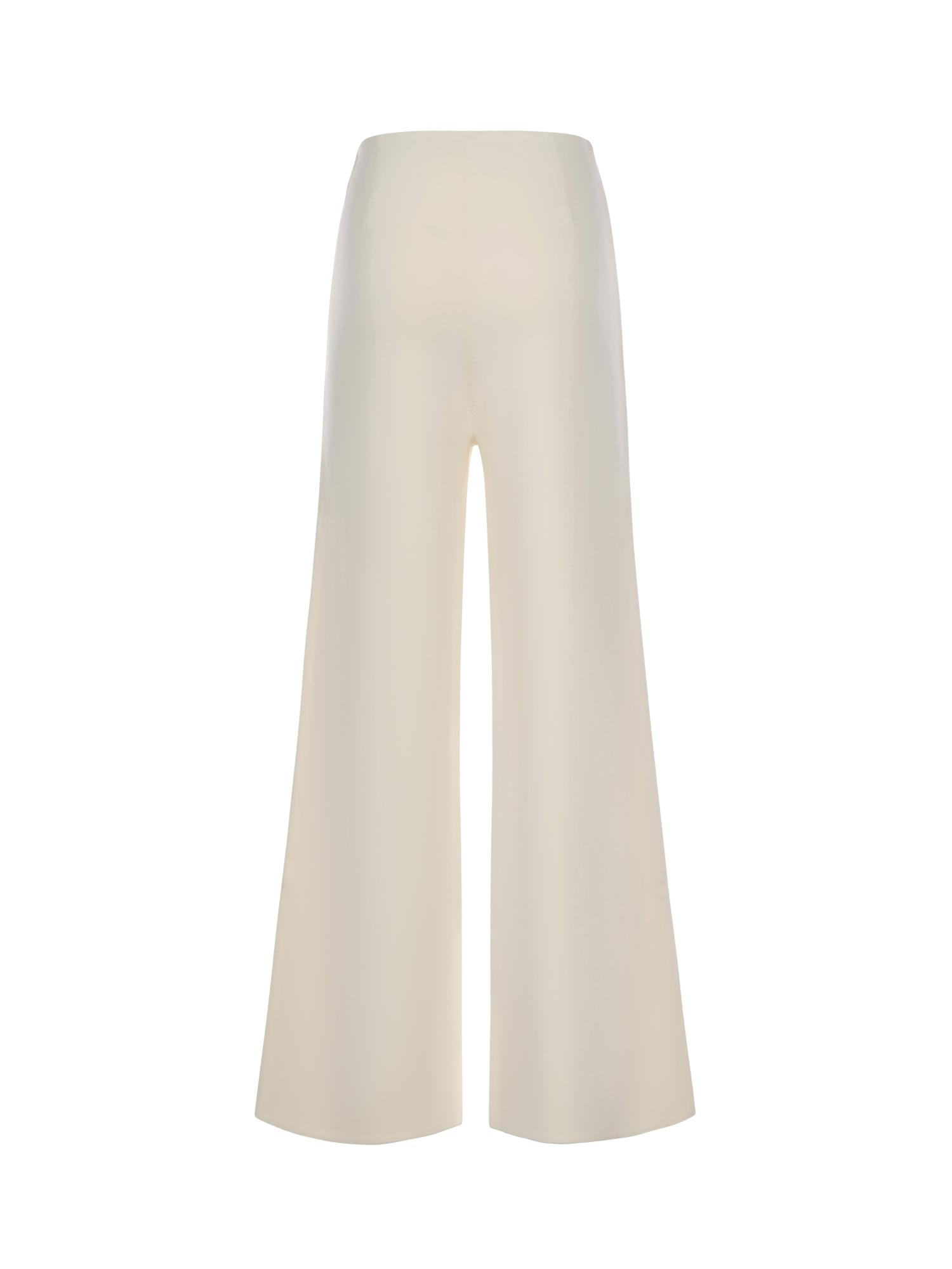 Pantalone in maglia di viscosa crêpe 2611331018600 001 MAX MARA 